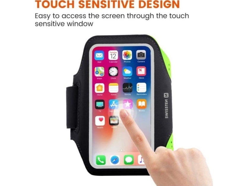 Swissten armbåndscover til telefoner op til 7