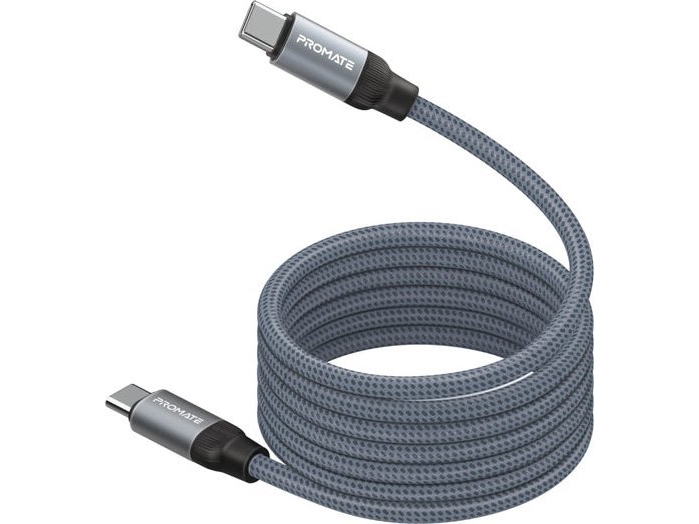 Promate Usb-C-Auf-Usb-C-Kabel 1,2 M Grau (6959144065205)