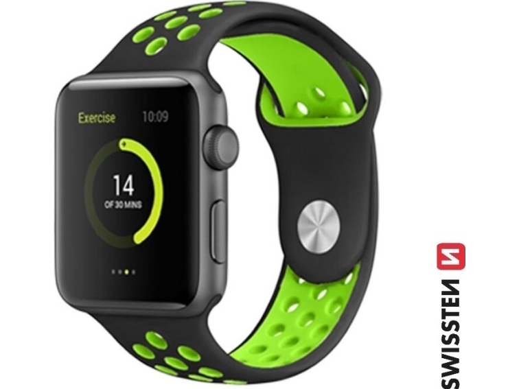 Swissten Swissten Sport Silikonearmbånd Til Apple Watch 38/40 Mm