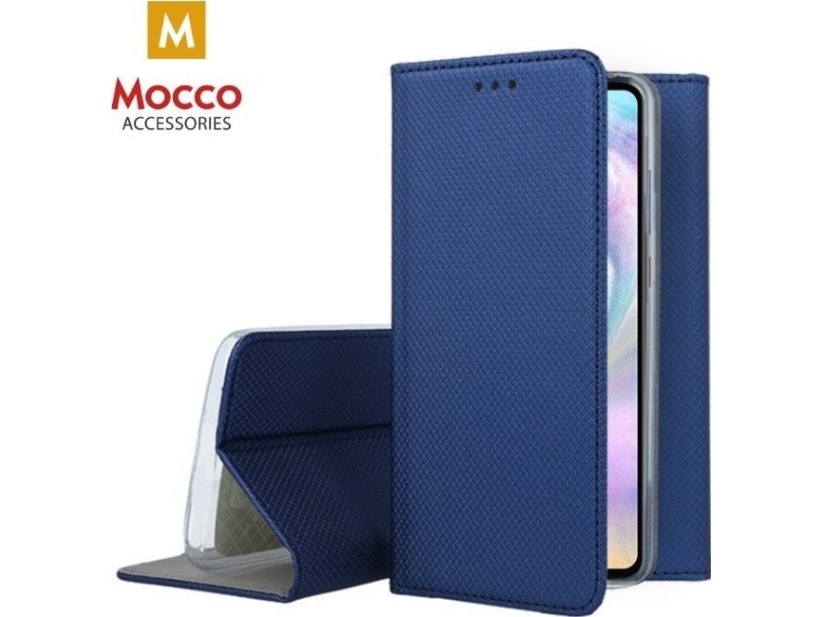Mocco Smart Magnet Book Case For Huawei P40 Pro Blue