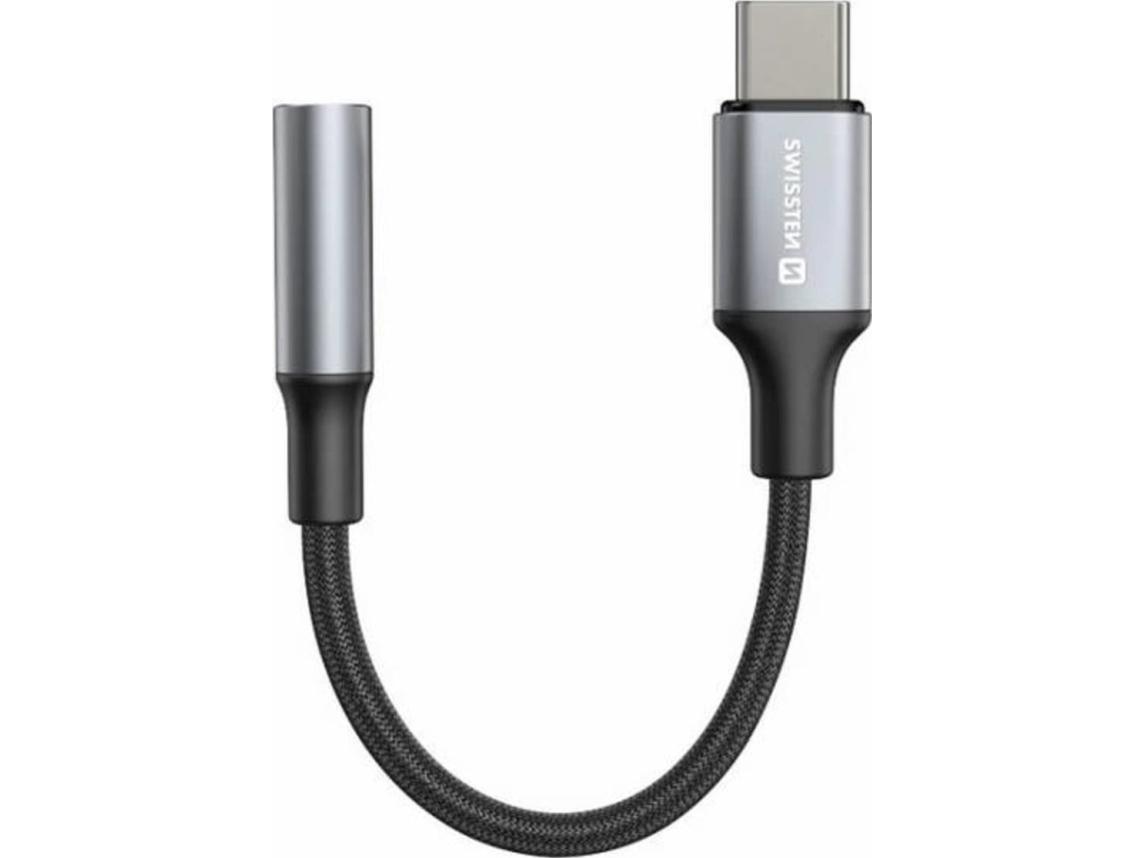 Adapter Av Swissten Usb-C To Jack 3.5Mm Audio Adapter 15Cm