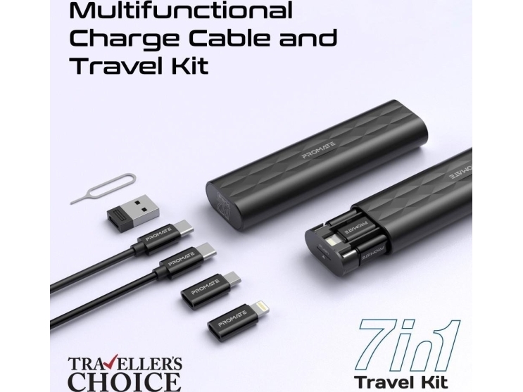 Kabel Usb Promate Usb-C - Microusb 0.3 M Czarny (6959144066486)