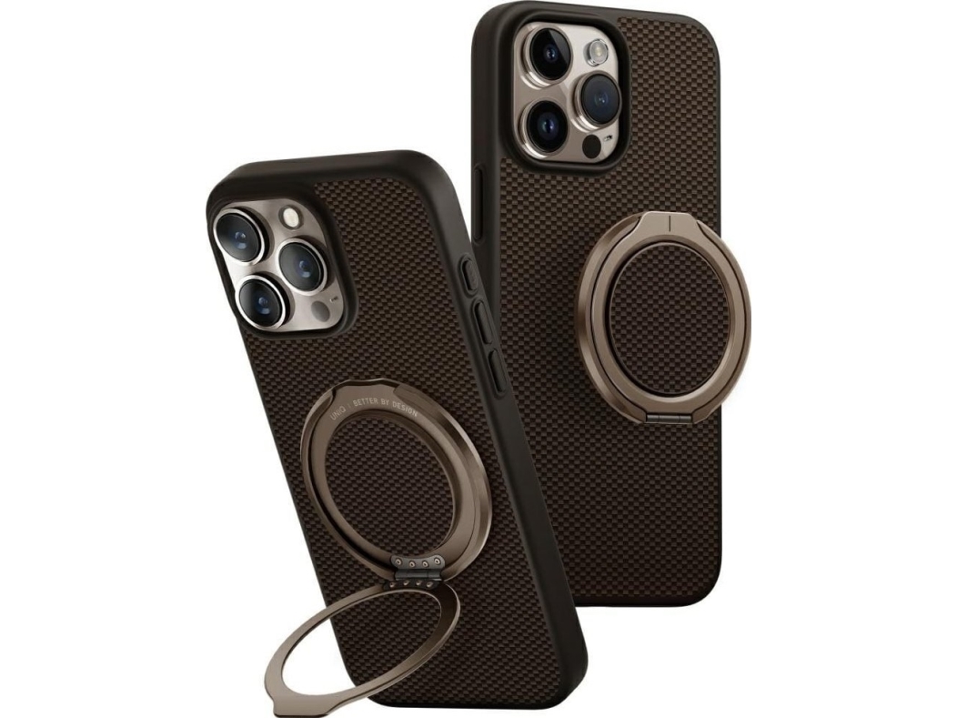 Uniq Keva Air Magclick Aufladen Gripfit Fall Für Iphone 16 Pro Max - Braun
