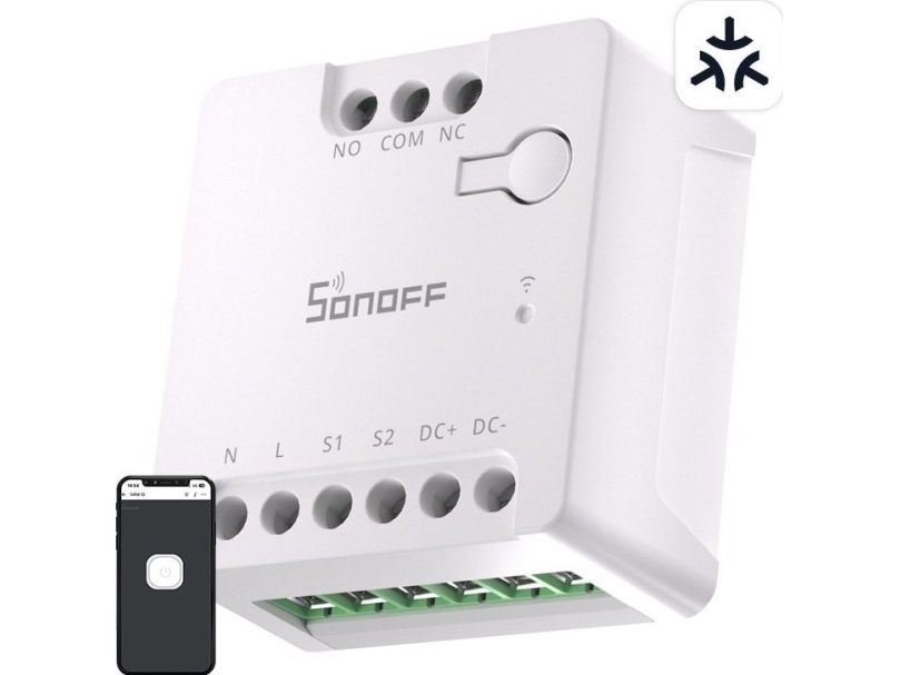 Sonoff Mini Dry Wifi Smart Switch - Potentialfrit Relæ - MINI-D