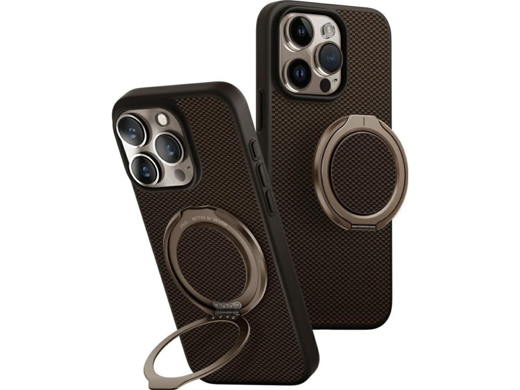 Uniq Keva Air Magclick Gripfit Handyhülle Für Iphone 16 Pro – Braun