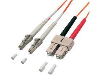 Logilink 5M, 50/125, Lc - Sc, Om3, 5 M, Lc, Sc, Hanstik/Hanstik, Orange
