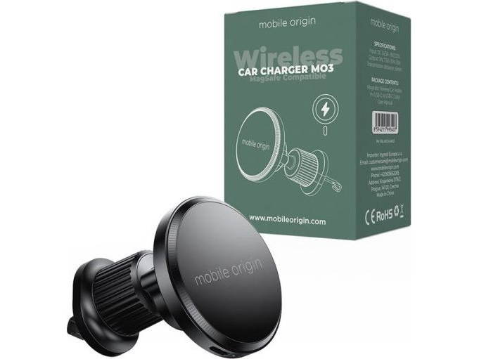 Mobile Origin Wireless Car Charger CA3 - MagSafe Compatible