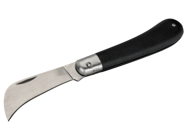 Bahco foldbar elektrikerkniv - Forsynet med plasthåndtag, kurvet knivblad | Trädgården - Trädgårdsmaskiner - Motorsågar | GameStuff