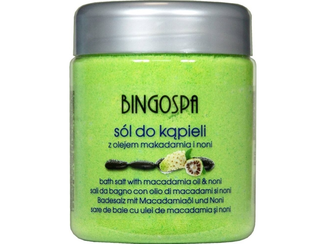 BINGO SPA_Macadamia Oil and Noni Bath Salt 580g | Hudvård - Fotvård - Badsalt | GameStuff