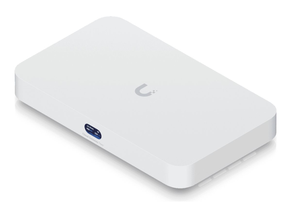 Ubiquiti UniFi Cloud Gateway Fiber - Gateway - 2.5GbE, 10GbE - molnhanterad - skrivbord | Datortillbehör - Nätverk - Routrar & Firewalls | GameStuff