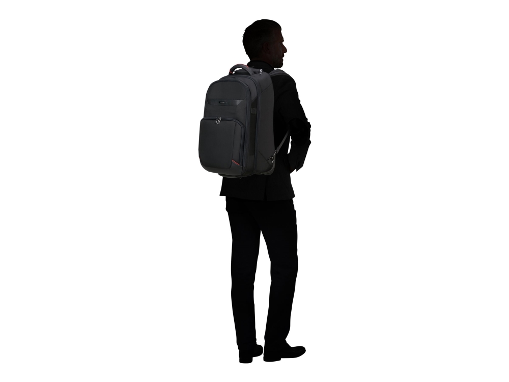 Samsonite Pro-Dlx 6 - Rygsæk Til Notebook - With Wheels - 17.3" - Sort