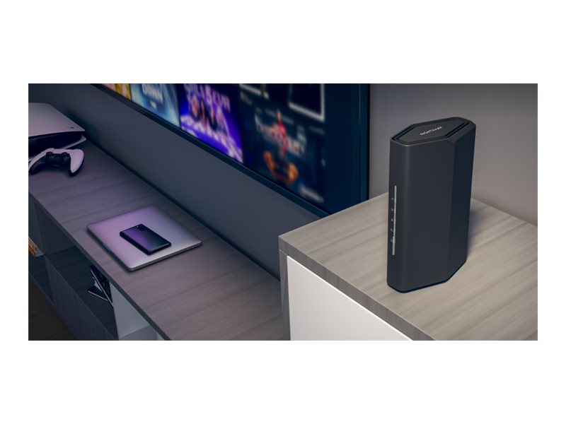 Netgear Nighthawk , Wi-Fi 7 (802.11Be), Dual-Band (2,4 Ghz/5 Ghz), Ethernet/Lan, Schwarz, Tabletop-Router