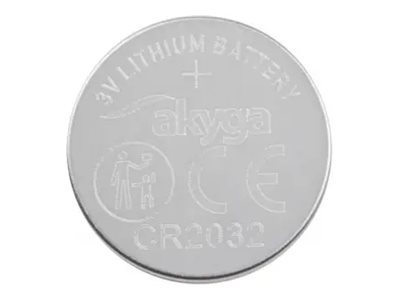 Akyga Knapcellebatteri Cr 2032 3 V 4 Stk 210 Mah #####Li-Mno2 Cr2032
