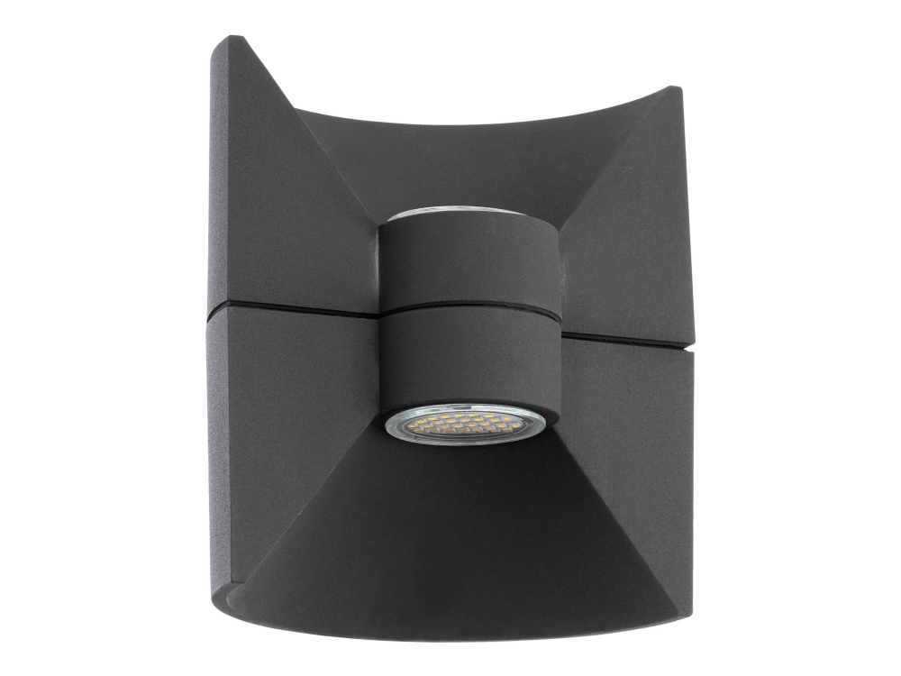 EGLO REDONDO LED UDENDØRS 2X2,5W 360LM ANTRACIT