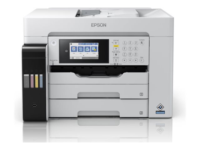 Epson EcoTank Pro ET-16685 - Multifunktionsskrivare - färg - bläckstråle - ITS - A3 (media) - upp till 25 sidor/minut (utskrift) - 550 ark - 33.6 Kbps - USB, LAN, USB-värd, Wi-Fi | Skrivare - Bläckstråle & fotoskrivare - Multifunktionsskrivare | GameStuff