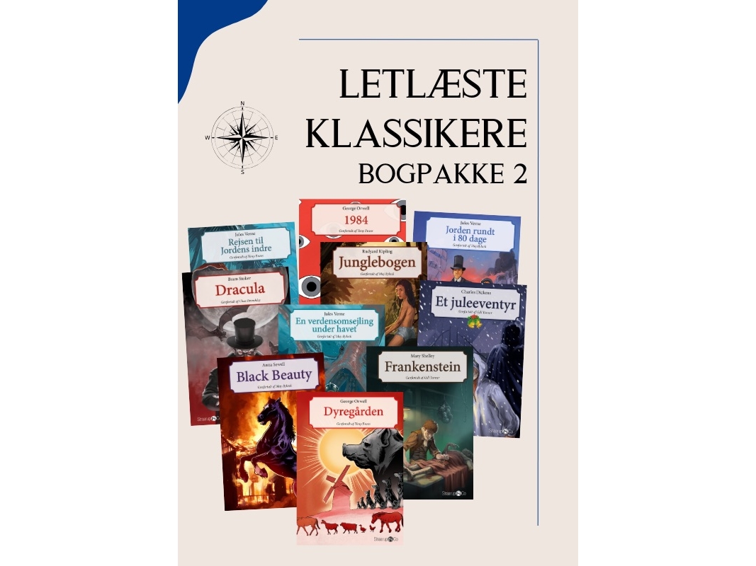 Leicht Zu Lesende Klassiker - Buchpaket 2 | Sprache: Dänish