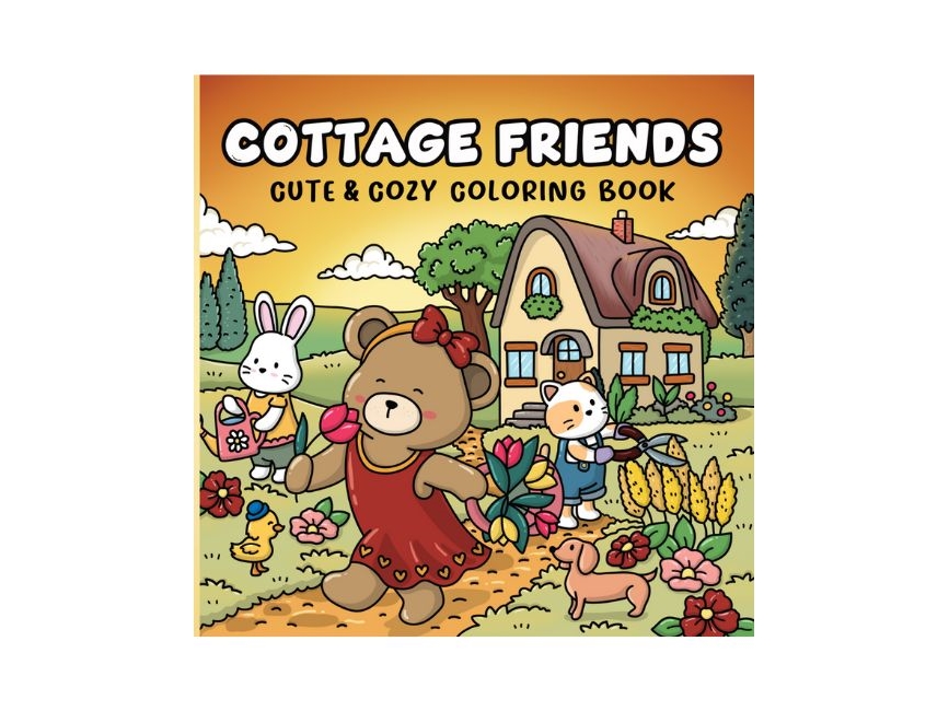Cottage Friends Jeanett Veronica | Skola & Hobby - Till skolväskan - Målarböcker | GameStuff