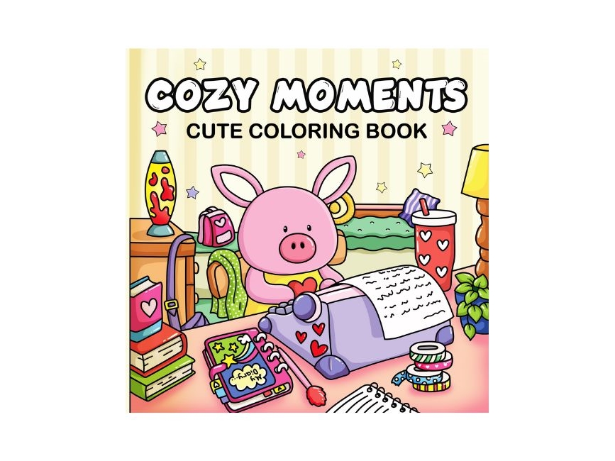 Cozy Moments Jeanett Veronica | Skola & Hobby - Till skolväskan - Målarböcker | GameStuff