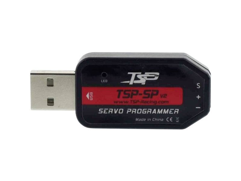 TSP Racing Servo USB Programming Dongle programmeringsapparat 1 stk