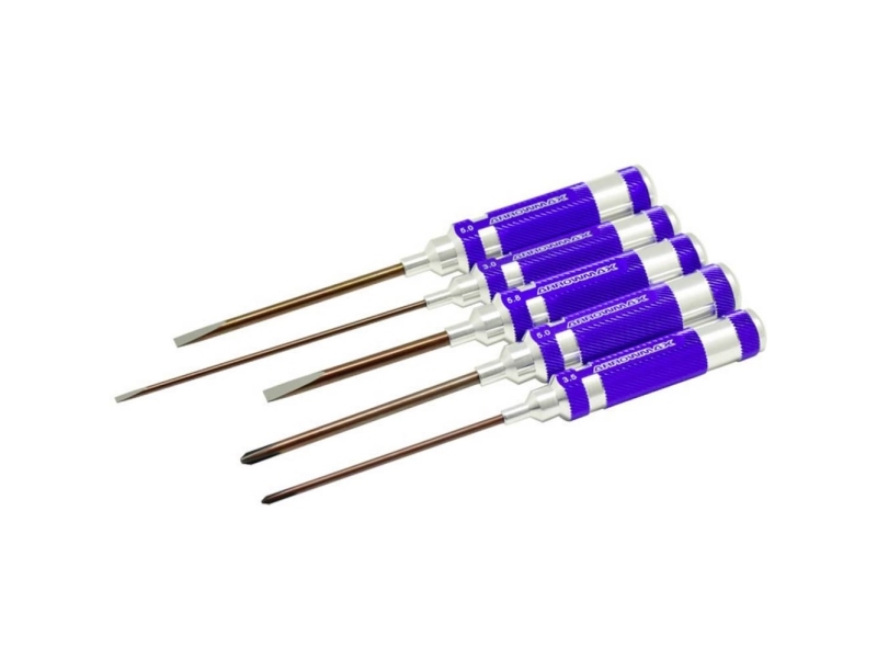 Arrowmax Am-290901 Werkzeug-Set Schraubendreher Mit Schlitzgröße: 3, 5, Kreuzschlitzgröße 3.5, 5, 5.8