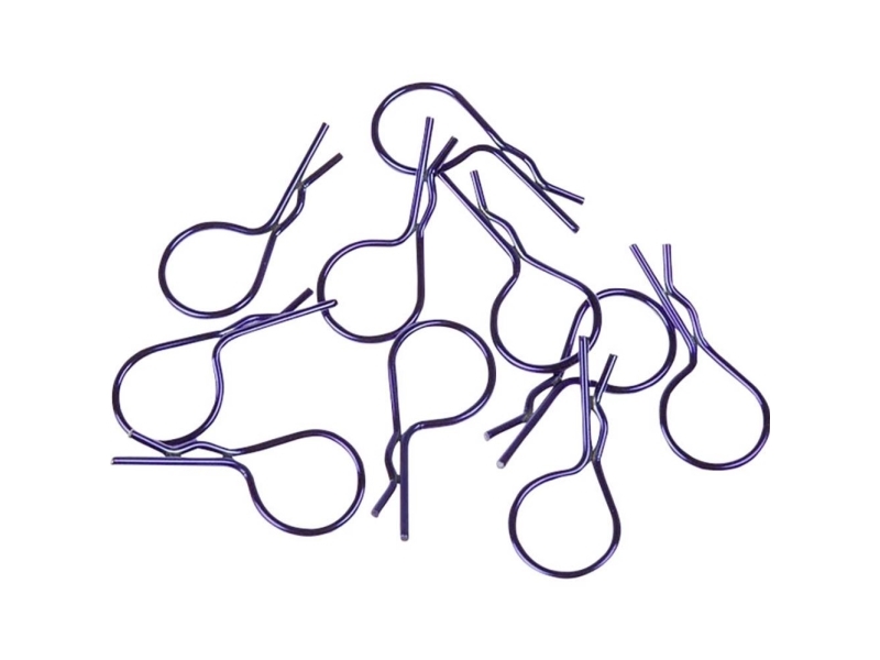 XCeed 1:10 Karrosseri-beslag Blå (metallic) 1 stk