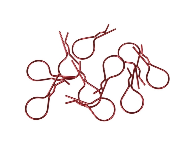 XCeed 1:10 Karrosseri-beslag Rød (metallic) 1 stk