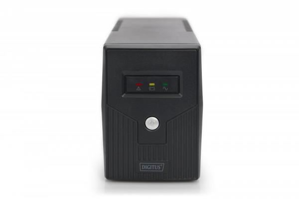 Digitus Usv Line-Ineractive Led Basic, 600Va/360W, 1X12v/7Ah, Avr, 2X Schuko Cee 7/3