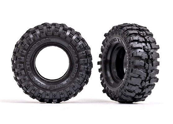Traxxas 9782, Dæk, Gummi, Sort