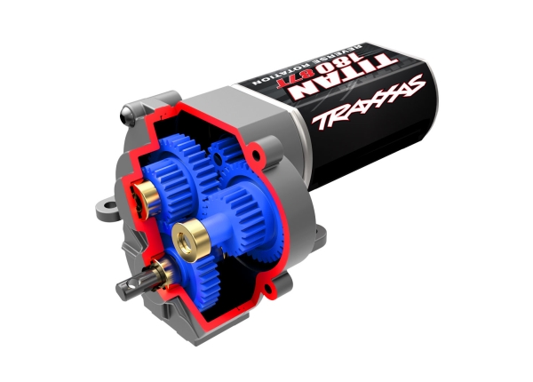 Traxxas 9791X, Gearkasse, Sort