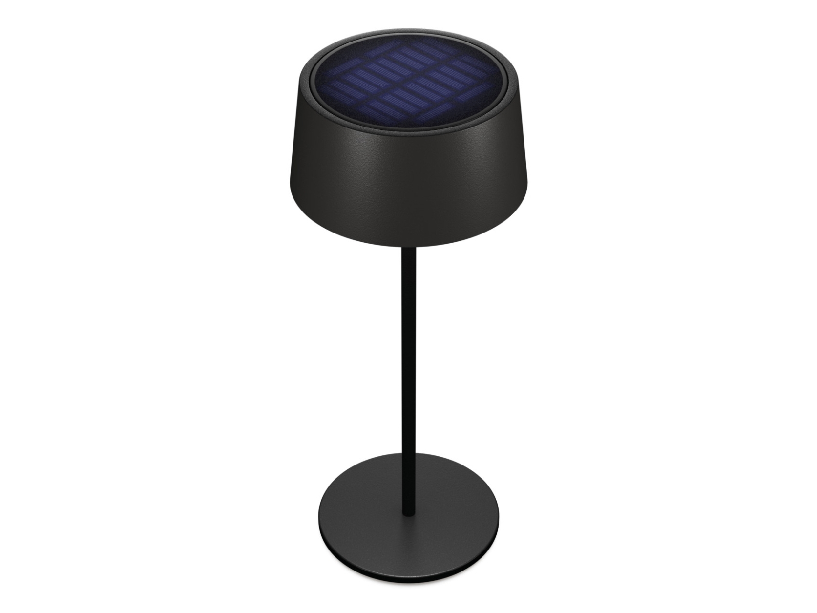 Realpower Led Tablelight 300 Solar, Sort, Universel, Ip44, 4 W, Led, 3000 K