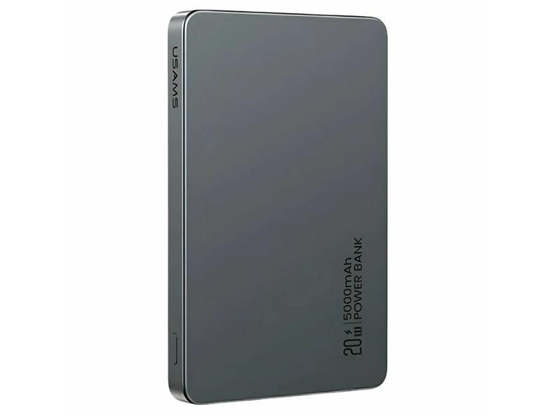 Usams Indukcinė Išorinė Baterija 5000Mah 20W Pd Greito Įkrovimo Tamsinti Cy Serija 5Kcd23101 (Us-Cd231)