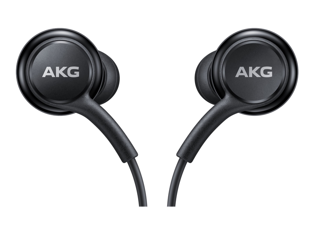 Samsung EO-IC100BBEG AKG skirta Galaxy S20 / S20 Plus / S20 Ultra Stereo Type-C Ausines su mikrofonu 1.2m Cable Juodas (OEM)