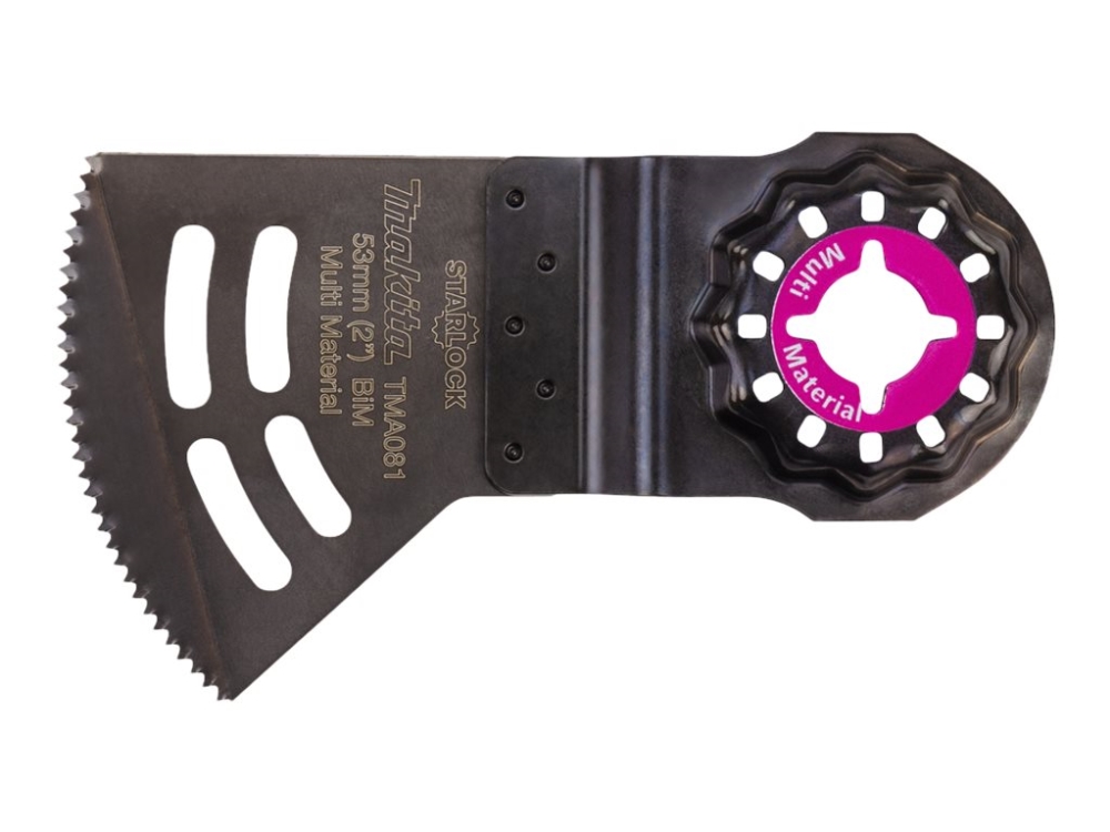 Makita B-69777 Skärskivor 53 TMA081, BIM, STARLOCK, gipsväggar, glasfiber, epoxi, aluminium, rostfritt stål | Elverktyg - Sågblad - Övriga Sågblad | GameStuff
