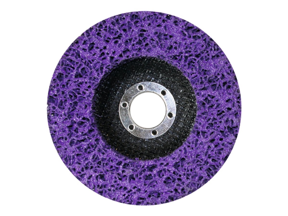 Makita - Renseskive - for metal, aluminium, rustfrit stål, rust, paint residue, epoxy residue - 125 mm - for Makita DJV182