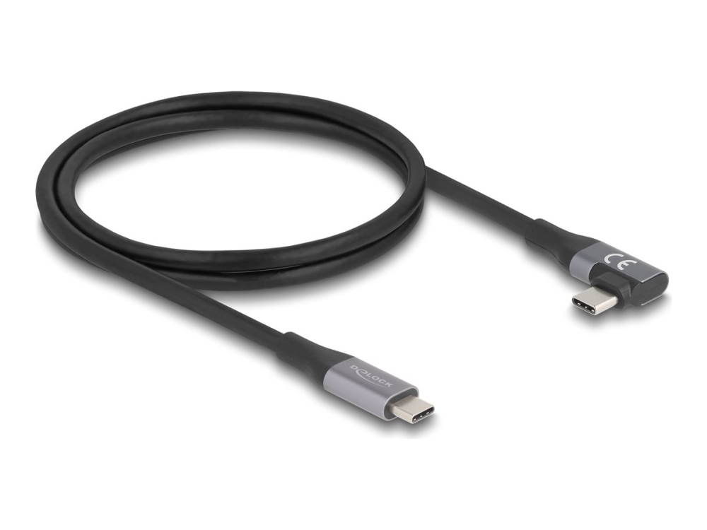 Delock 81131, 1 M, Usb C, Usb C, 40 Gbit/S, Schwarz
