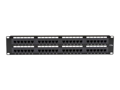 Black Box Jpm5e48a, Cat5e, Rackeinbau, 2U, Schwarz