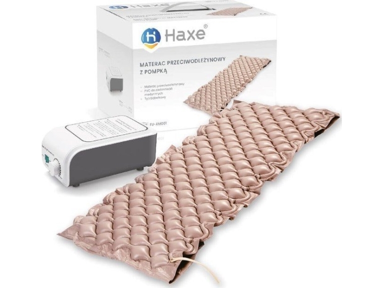 Haxe FU-AM0001 trycksårs-madrass med pump | Produkter för mobilitet och hjälpmedel - Rörlighet - Tillbehör för rullstolar | GameStuff