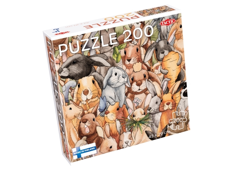 Tactic Puzzle Lovers Bunnies 200 pcs puzzle