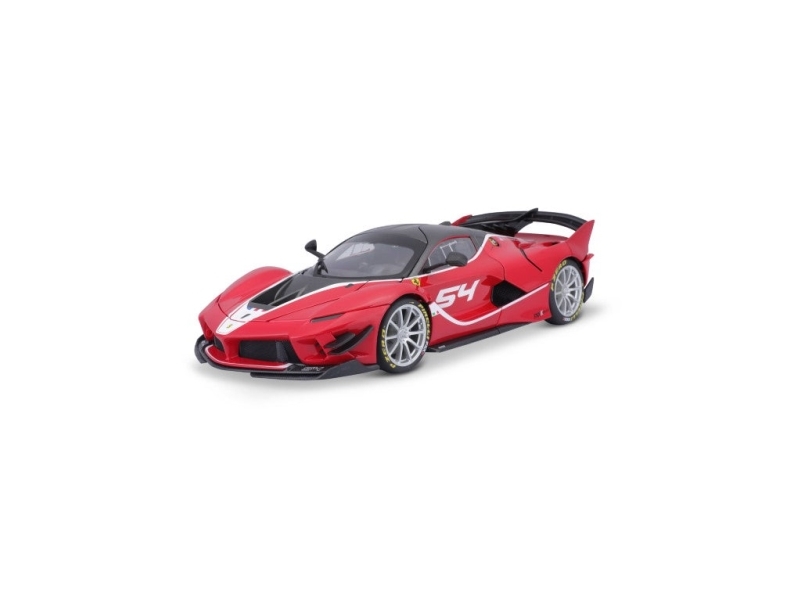Bburago Ferrari Signature - Ferrari Fxx-K Evo #54, Sportsbil Model, Formonterede, 1:18, Ferrari Fxx-K Evo, Ethvert Køn, Metal, Plast