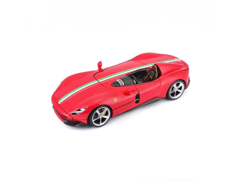 BBURAGO Ferrari Monza SP1 1:18, Sportsbil model, Formonterede, 1:18, Ferrari Monza SP1, Ethvert køn, Metal, Plast