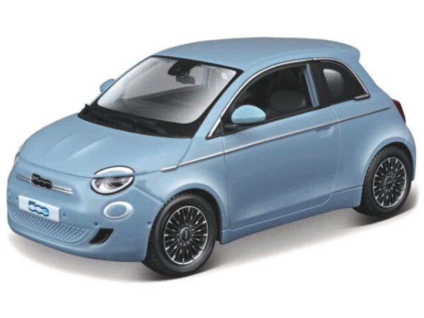 BBURAGO Fiat 500e 1:24, Bybil model, Formonterede, 1:24, Fiat 500e, Ethvert køn, Metal, Plast