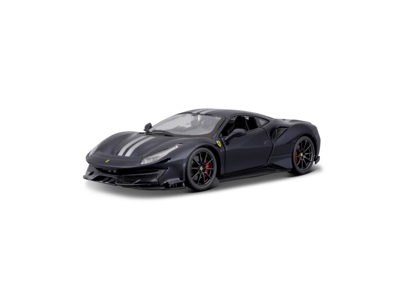 BBURAGO Ferrari 488 Pista 1:24 blau, Sportsbil model, Formonterede, 1:24, Ferrari 488 Pista, Ethvert køn, Metal, Plast