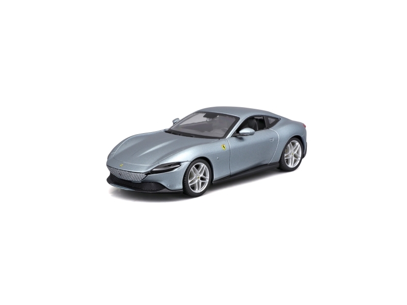 BBURAGO Ferrari Roma 1:24 grau, Sportsbil model, Formonterede, 1:24, Ferrari Roma, Ethvert køn, Metal, Plast