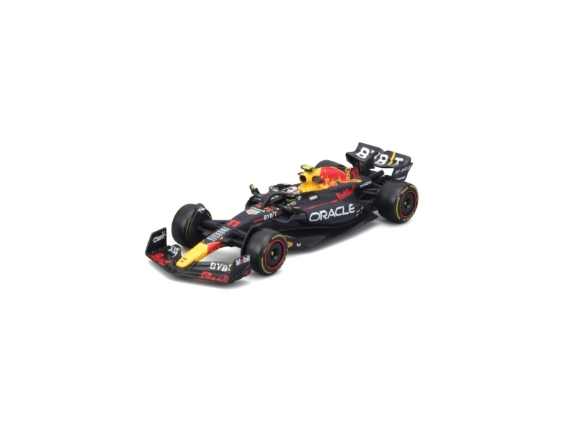 BBURAGO RedBull F1 RB19, Sportsbil model, Formonterede, 1:43, RedBull F1 RB19, Ethvert køn, Metal, Plast
