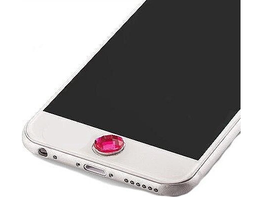 Mocco Universal Home Button Sticker Dekoration Til Apple Iphone / Ipad Pink