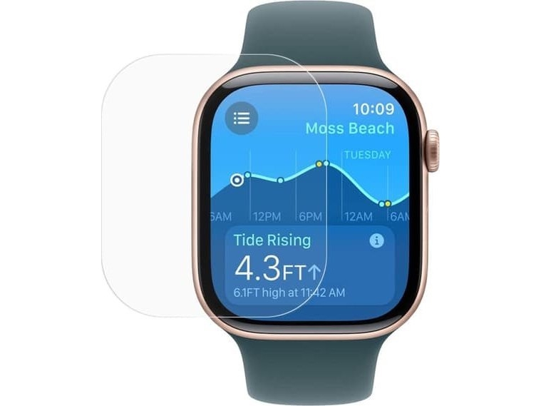 Mocco Fuld Dækning Skærmbeskytter 0,125 Mm Klar Til Apple Watch 38 Mm