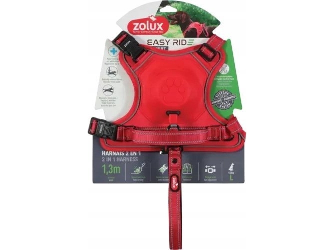 Zolux valjaat automaattisella hihnalla Easyride L punainen