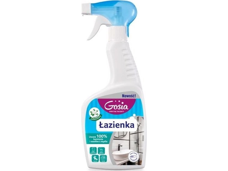 Gosia Płyn Łazienka Jaśminowy Avlägsnar kalk- och tvålavlagringar 500ml 8730... | Rengöring & vård | GameStuff