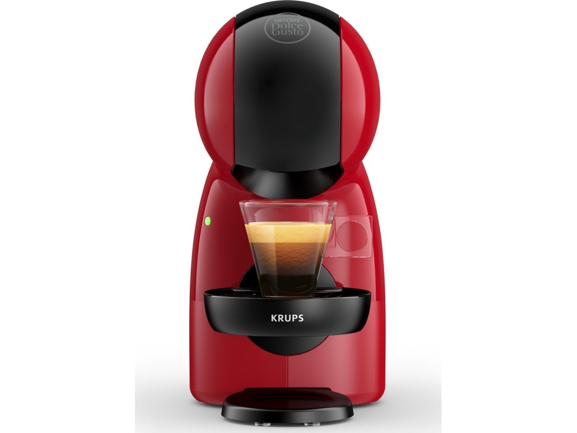 Krups NESCAFÉ DOLCE GUSTO KP1A35, Kuddmatad kaffebryggare, 0,8 l, Kaffekapslar, 1600 W, Svart, Röd