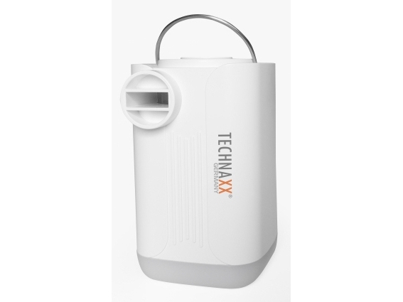 Technaxx Tx-299, Oppustelige, 300 L/Min, Hvid, Batteri, 3600 Mah, 30 Min.
